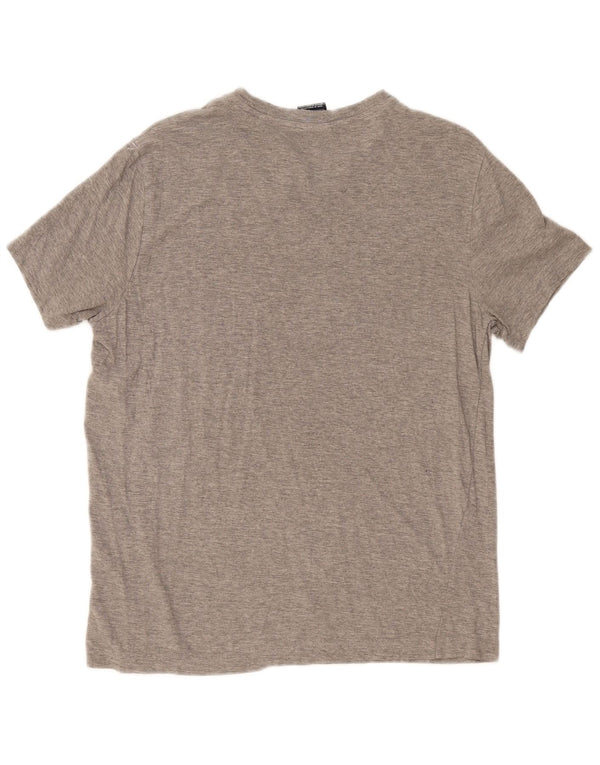 Campeão Camiseta Masculina Graphic Top Cinza Médio
