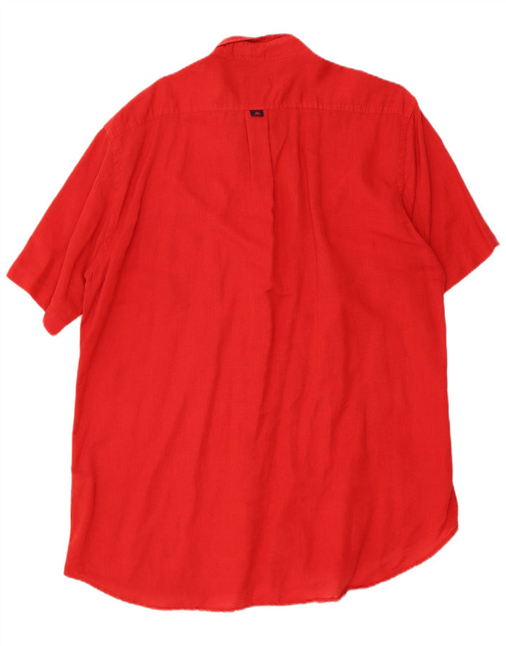 Camisa masculina de manga curta Kappa 2XL algodão vermelho