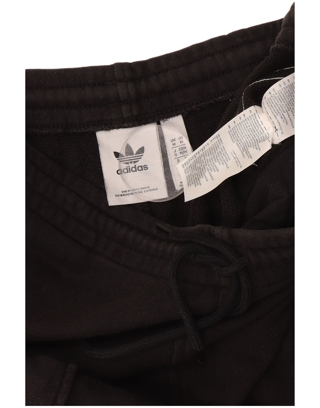 Shorts esportivos gráficos masculinos Adidas médio preto algodão esportivo