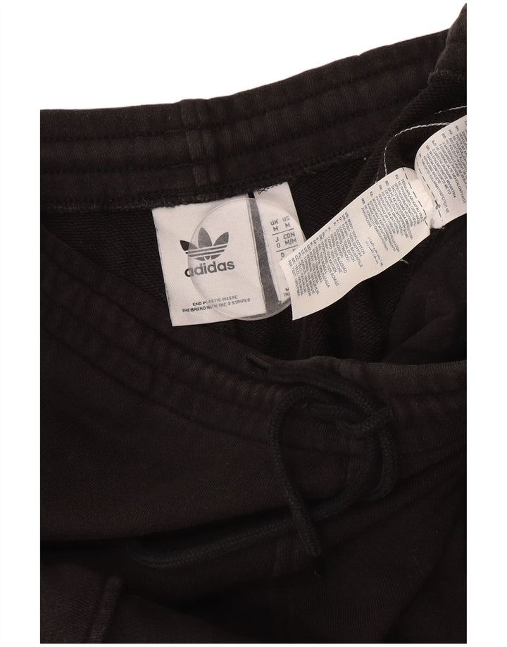Shorts esportivos gráficos masculinos Adidas médio preto algodão esportivo