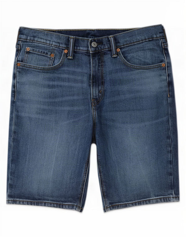 Shorts jeans masculino 541 Levi's W32 grande algodão azul