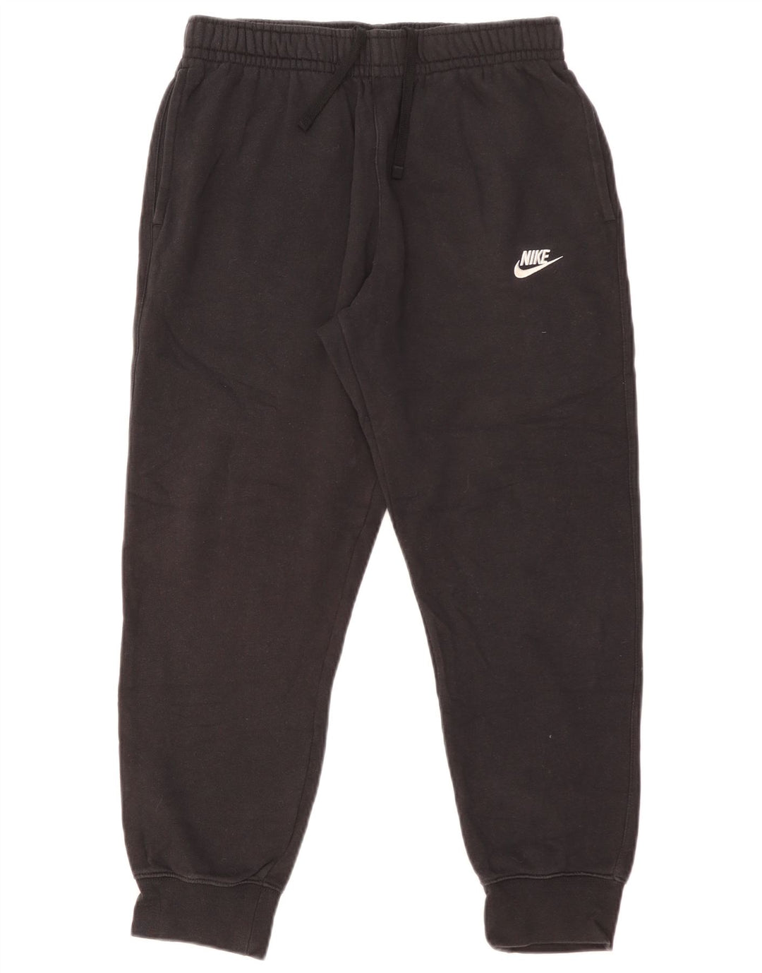 Nike Mens Treino Calças Joggers Médio Algodão Preto