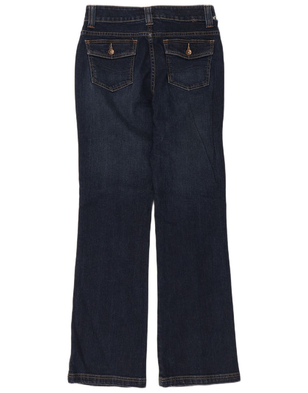 Lee Womens Bootcut Jeans US 6 Médio W30 L32 Azul Marinho Algodão