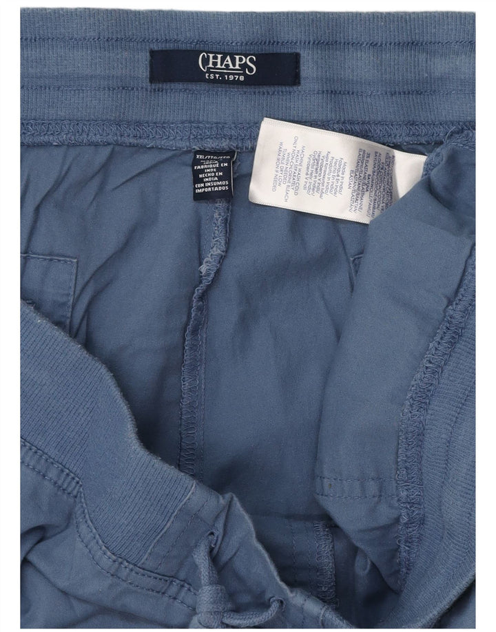 Calça Cargo Capri Feminina CHAPS 2XL W42 L19 Azul Algodão