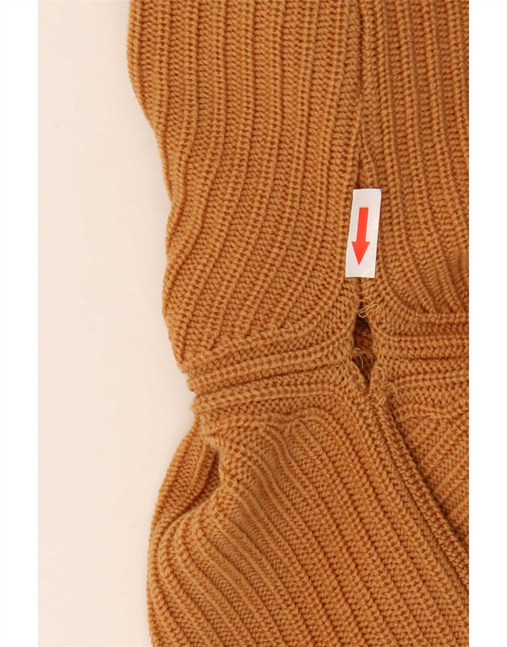 Suéter masculino Joop com gola redonda IT 50 lã marrom médio