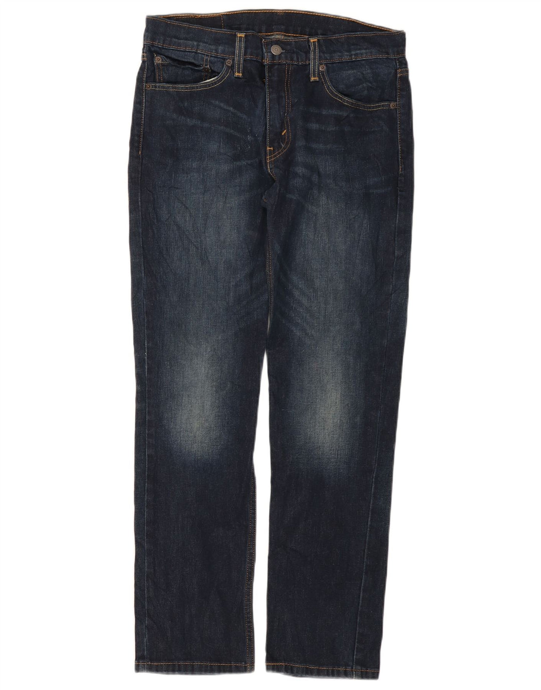 Levi's Masculino 511 Slim Jeans W32 L30 Azul Marinho Algodão