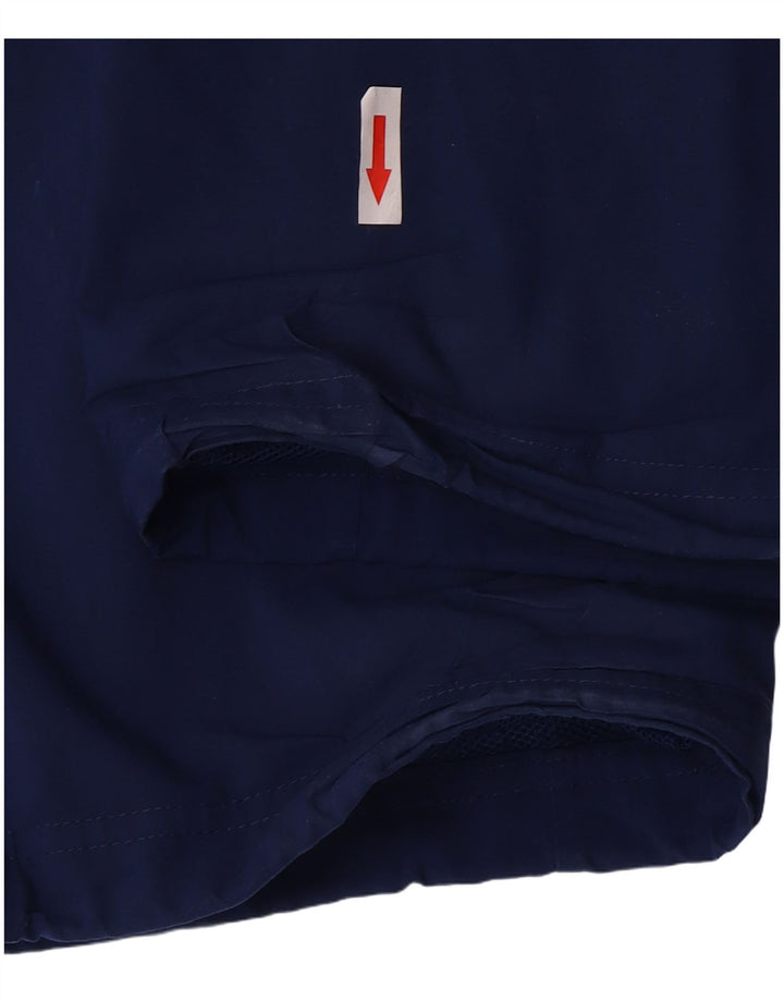 Calça de treino masculina Adidas Climacool grande poliéster azul marinho