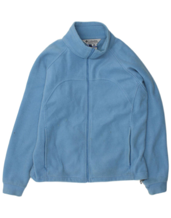 Jaqueta de lã feminina Columbia UK 16 grande azul