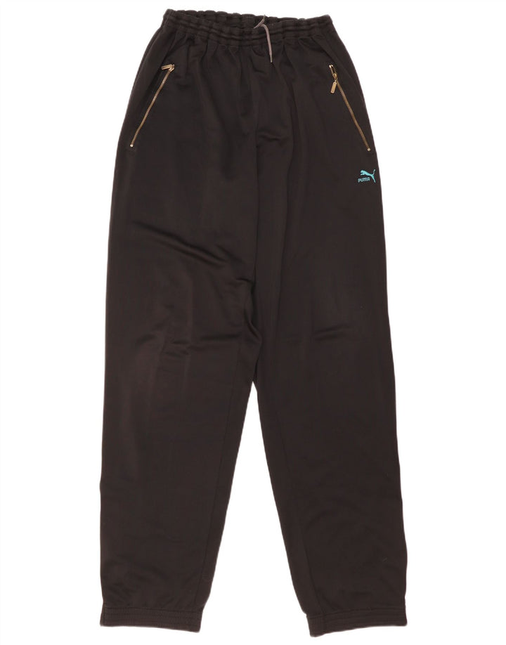 Calça de treino masculina Puma Joggers médio preto poliéster