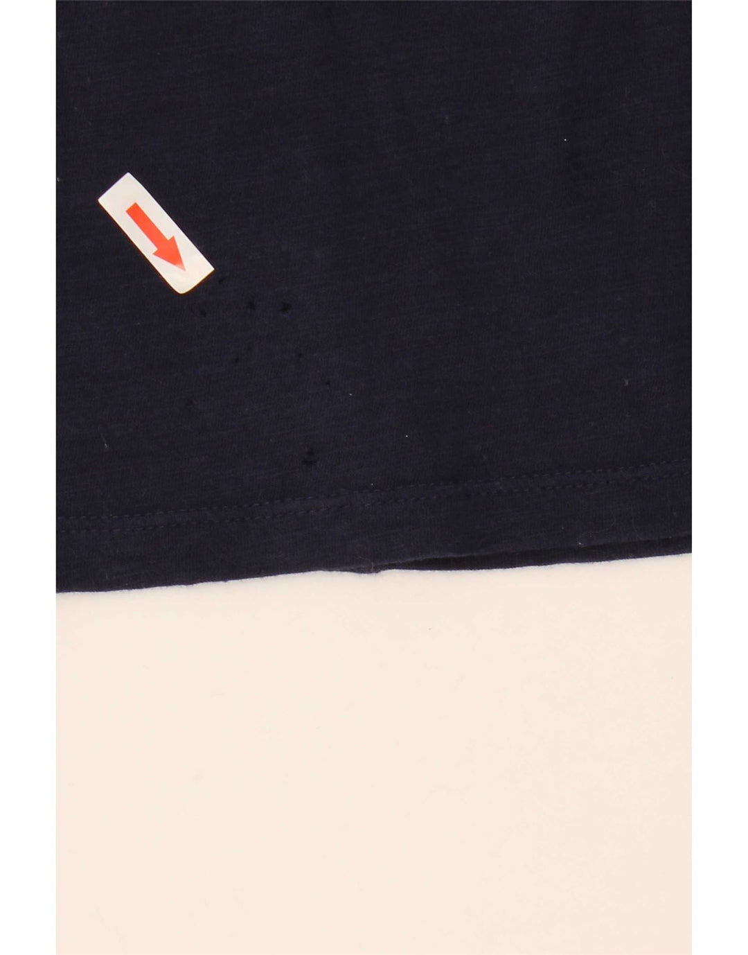 Camiseta feminina Gap UK 12 algodão azul marinho médio