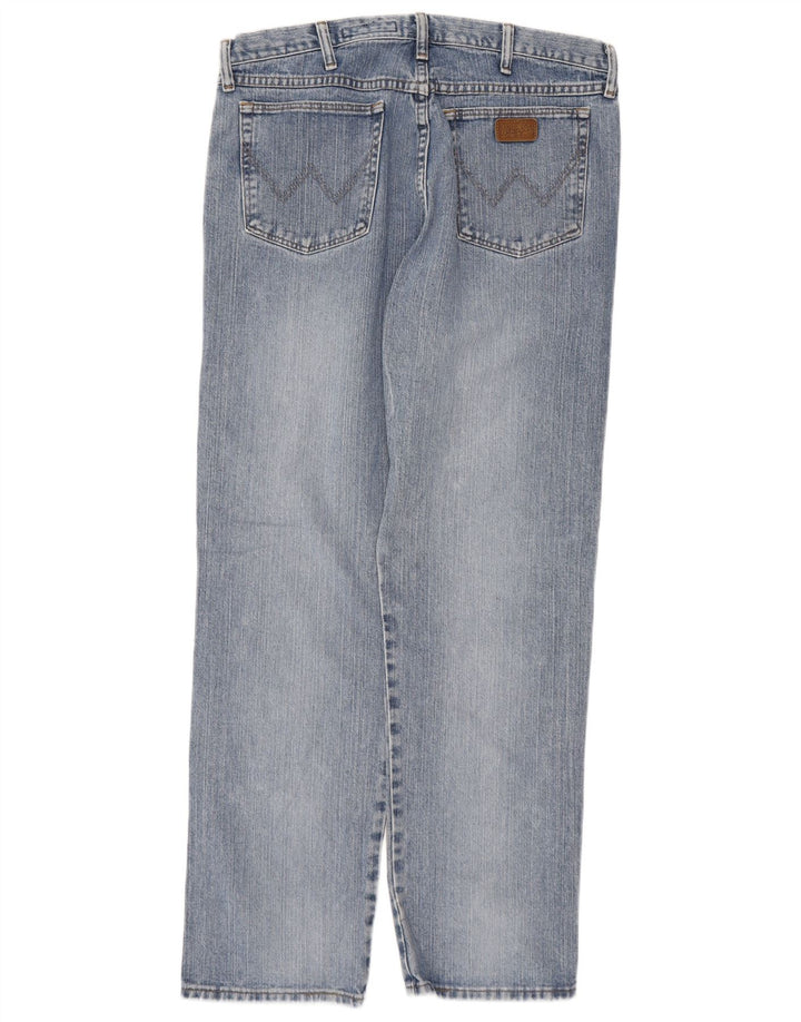 Jeans retos masculinos WRANGLER W34 L34 algodão azul