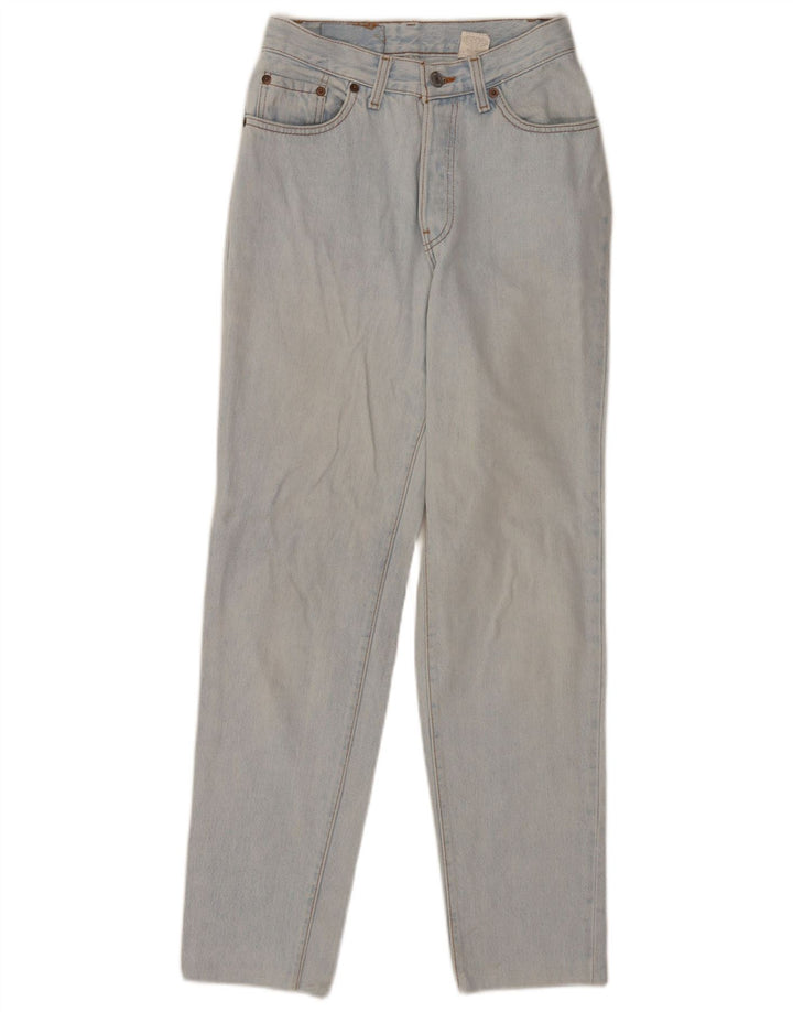 Calça jeans feminina Levi's Tapered US 5 pequena W28 L29 algodão azul
