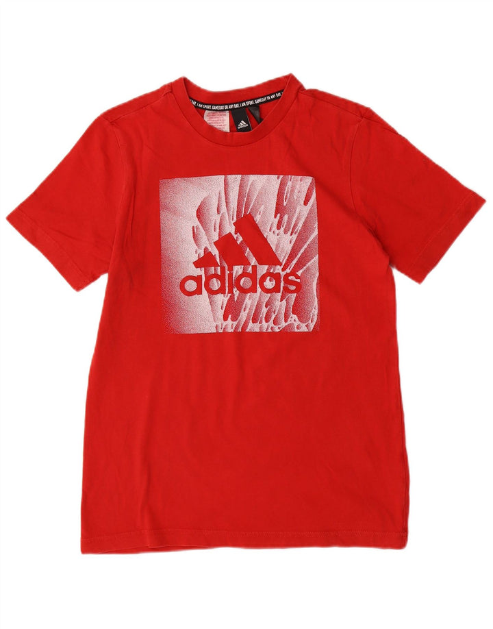 Camiseta ADIDAS Meninos Graphic 13-14 Anos Vermelho