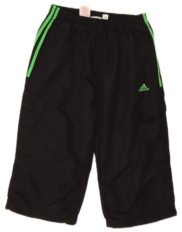 Adidas Meninas Clima 365 Bermuda Esportiva Shorts 12-13 Anos Preto Colorblock