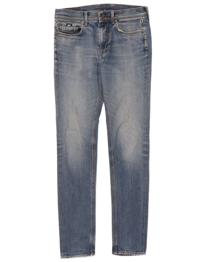 Gas Womens Slim Jeans W31 L34 Azul Algodão
