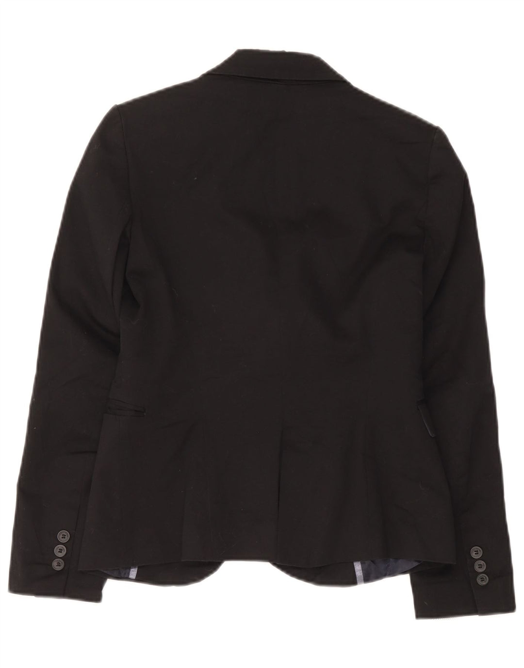 Jaqueta blazer feminina Zara com 1 botão Reino Unido 12 médio preto