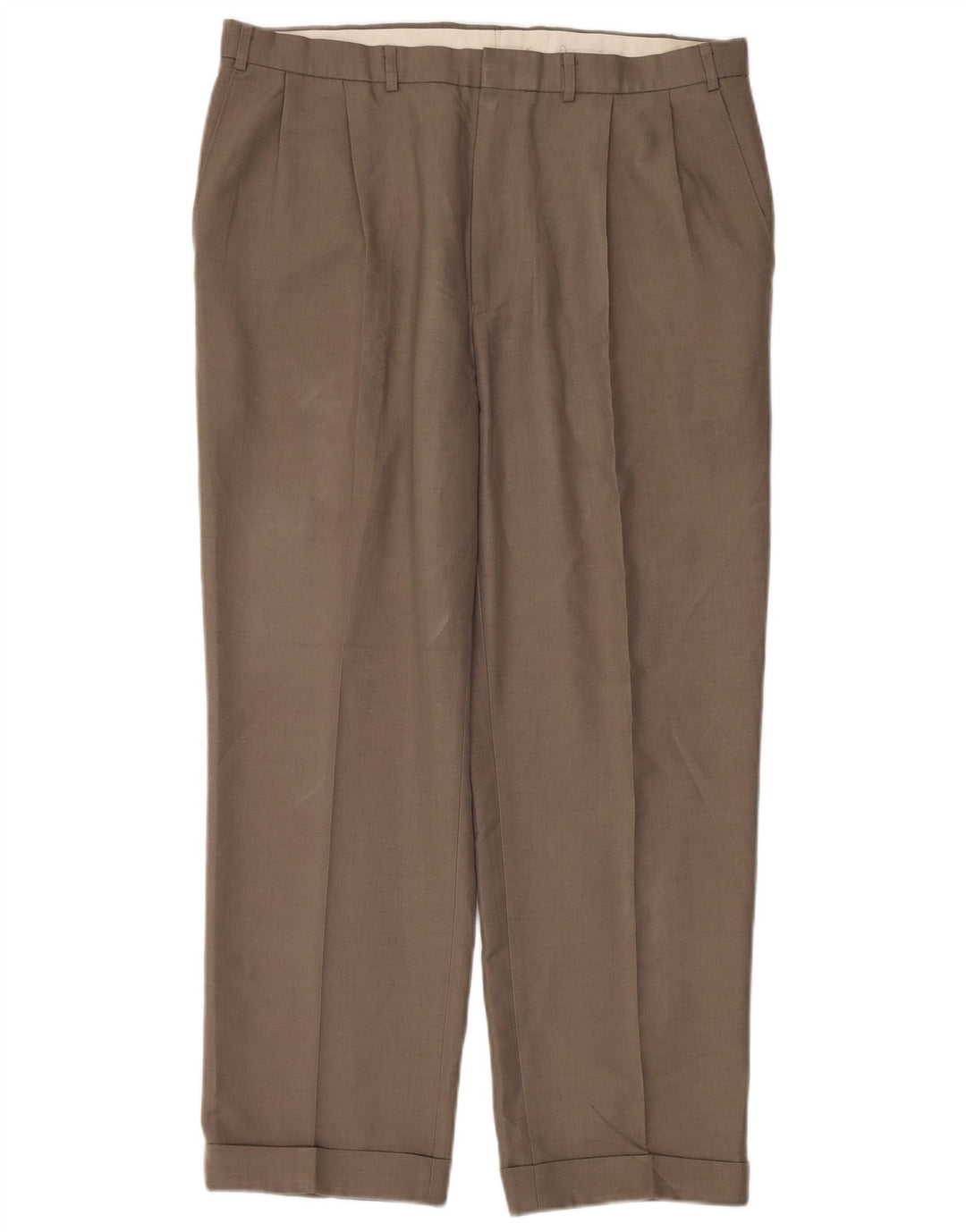 Calça casual Marks & Spencer masculina St. Michael Pegged W38 L29 marrom