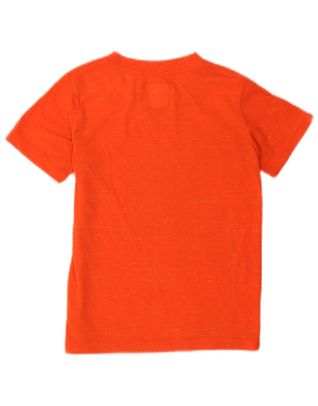 Camiseta Hurley Boys 6-7 anos grande poliéster manchado laranja