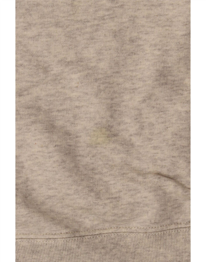 Suéter masculino Paul Smith com capuz cinza médio e algodão manchado
