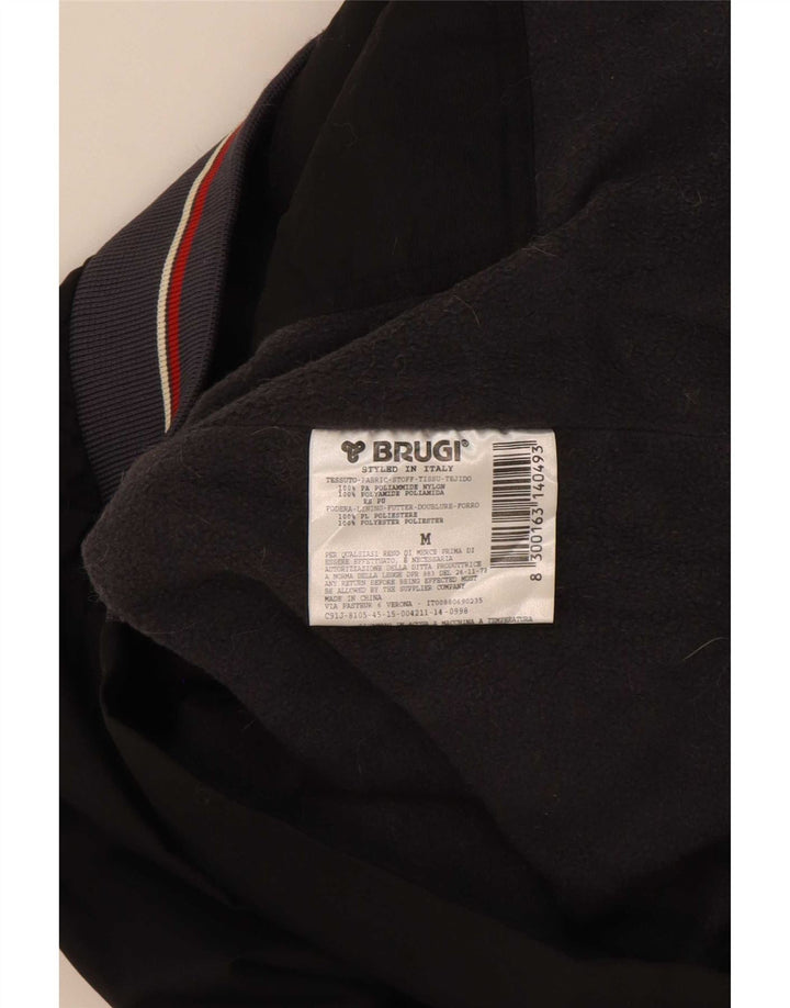 Colete masculino Brugi UK 38 poliamida colorblock preto médio