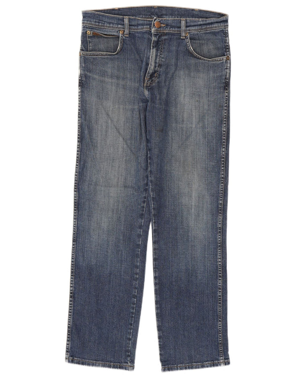 Jeans Wrangler Masculino Reto W32 L30 Azul