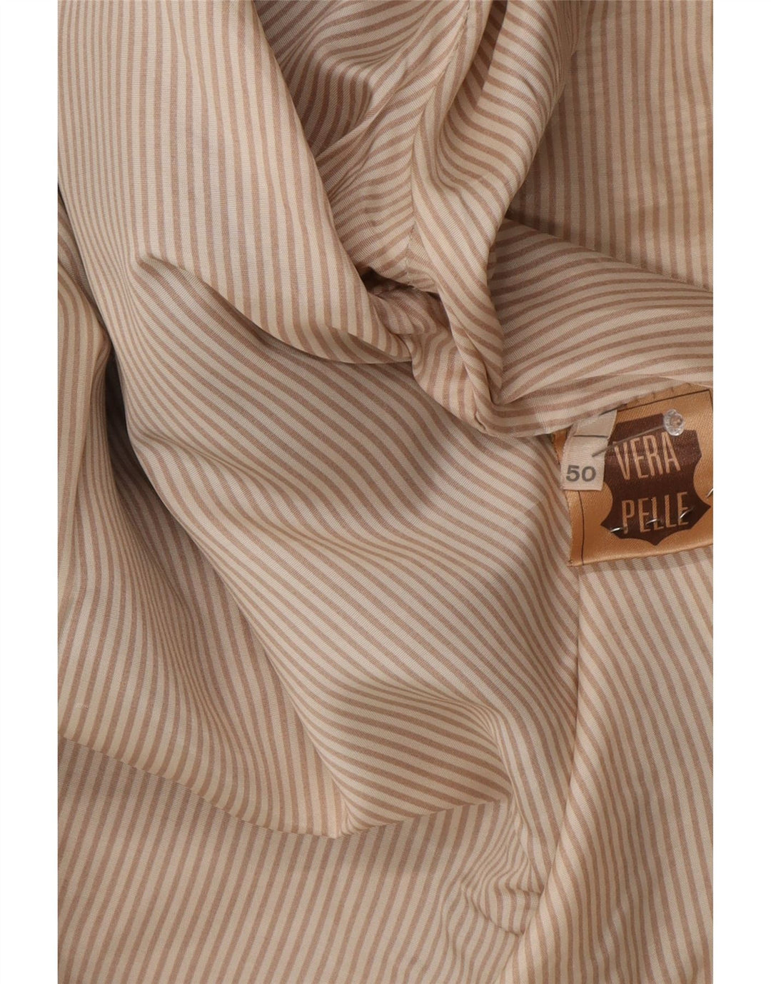 Jaqueta bomber masculina vintage de camurça IT 50 couro marrom grande