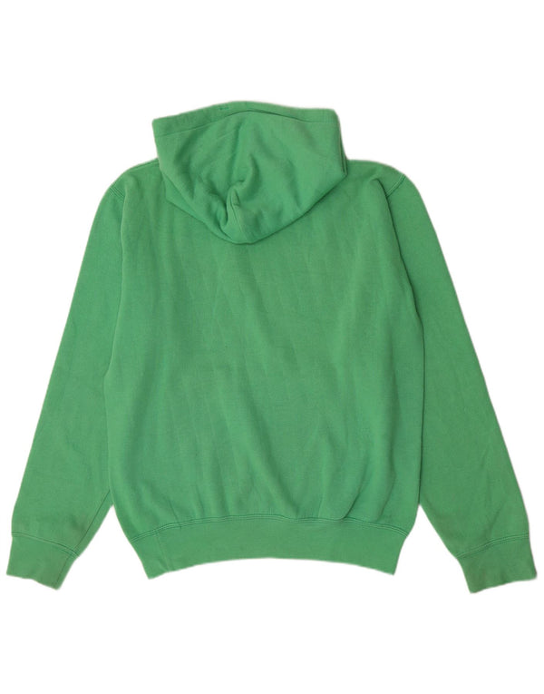 Russell Athletic Mens moletom com capuz XS algodão verde