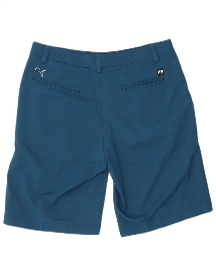 Shorts Chino Masculino Puma W34 Grande Poliéster Azul