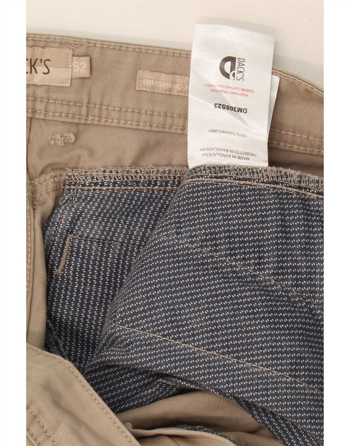 DACK'S Shorts Cargo Masculino Regular Fit IT 52 XL W36 Algodão Bege