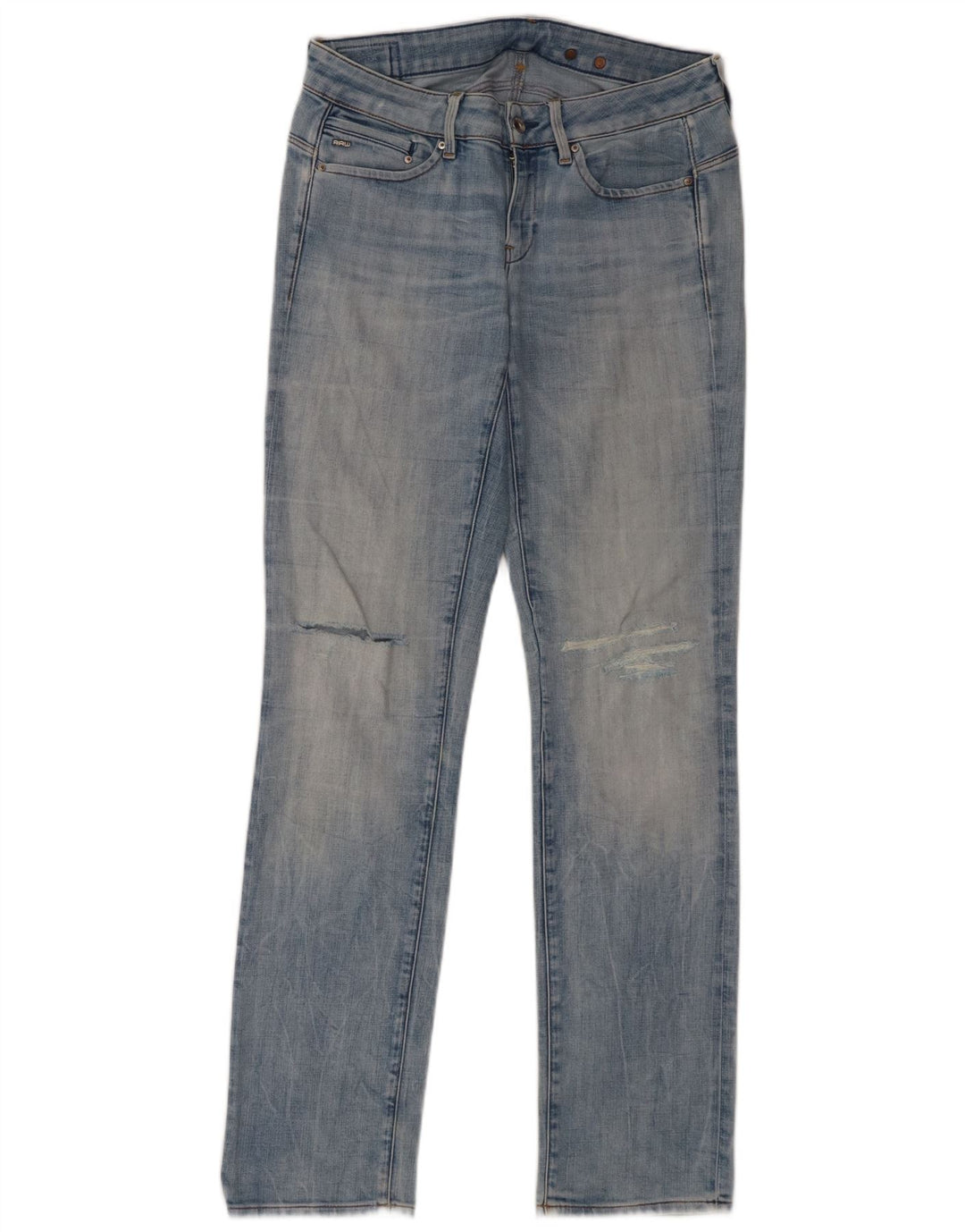 Jeans retos femininos G-STAR W32 L33 azul