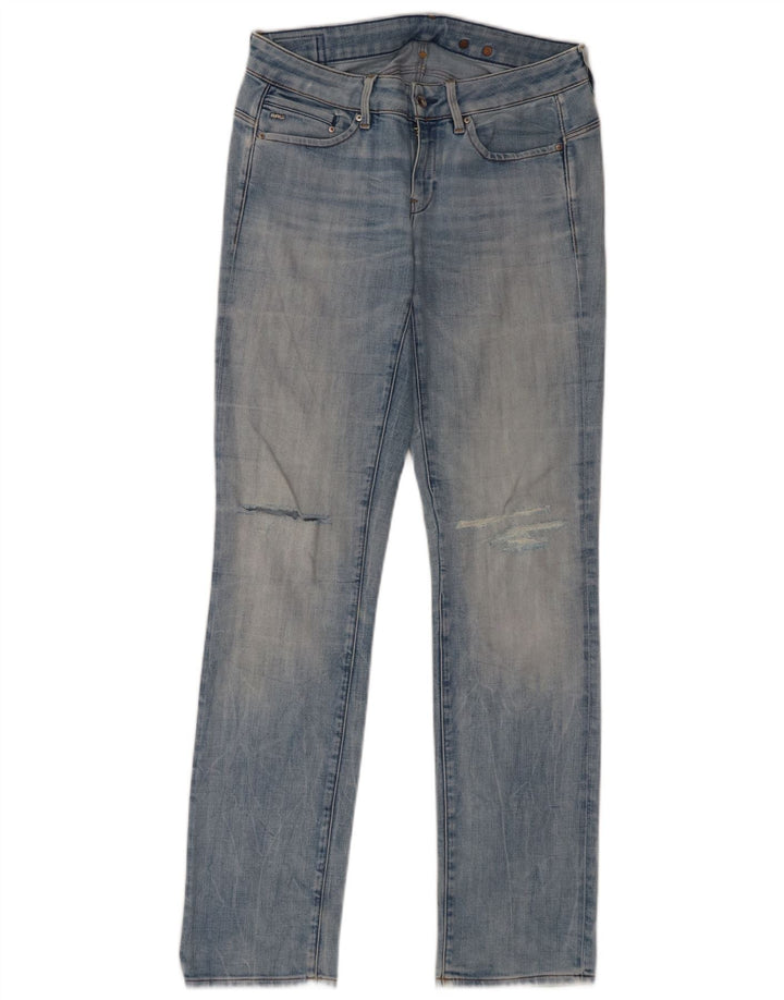 Jeans retos femininos G-STAR W32 L33 azul