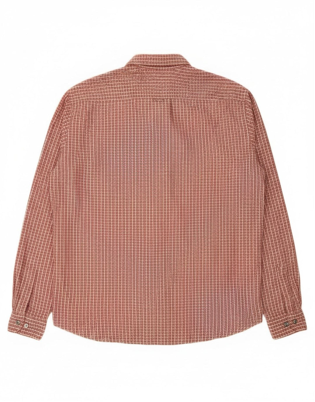 Camisa masculina de lã SALEWA XL poliéster xadrez vermelho