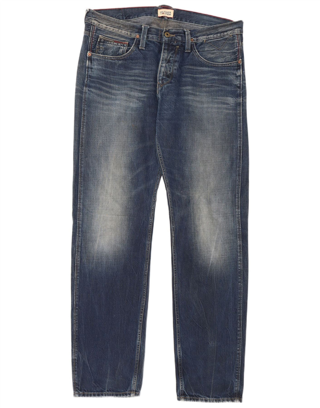 Jeans retos masculinos Tommy Hilfiger W34 L34 azul