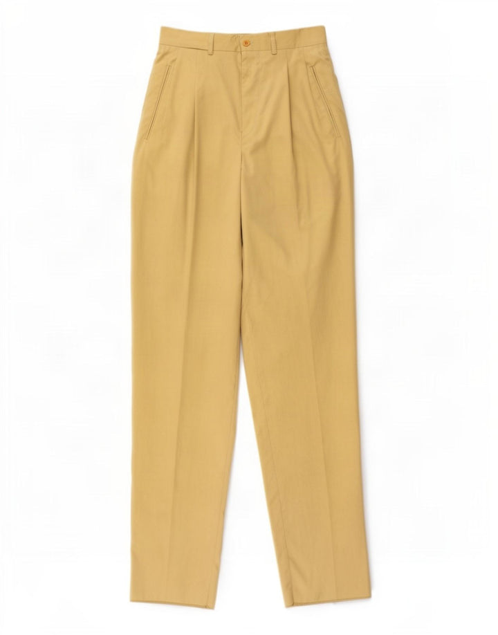 Calça Chino Feminina Vintage W30 L36 Amarela