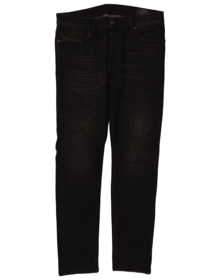 Diesel Masculino D-Luster Slim Jeans W31 L30 Cinza Algodão