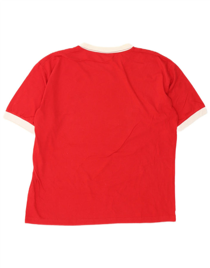 Camiseta masculina Fila Top pequeno vermelho