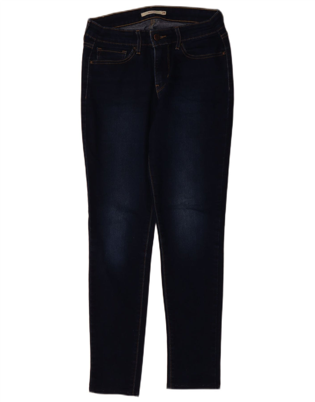 Calça jeans feminina LEVI'S 711 skinny W28 L28 azul marinho