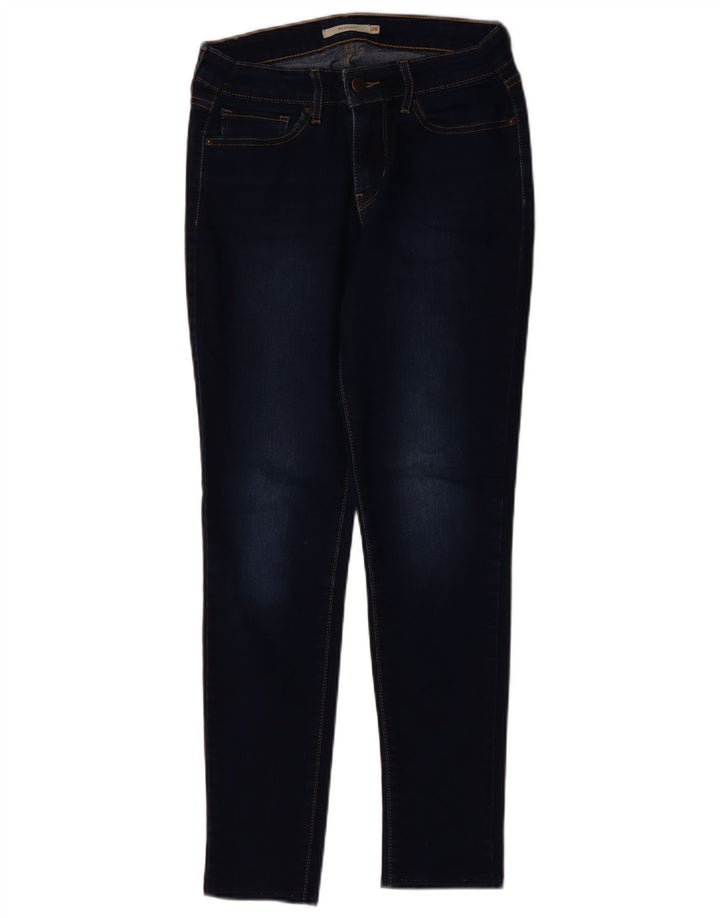 Calça jeans feminina LEVI'S 711 skinny W28 L28 azul marinho