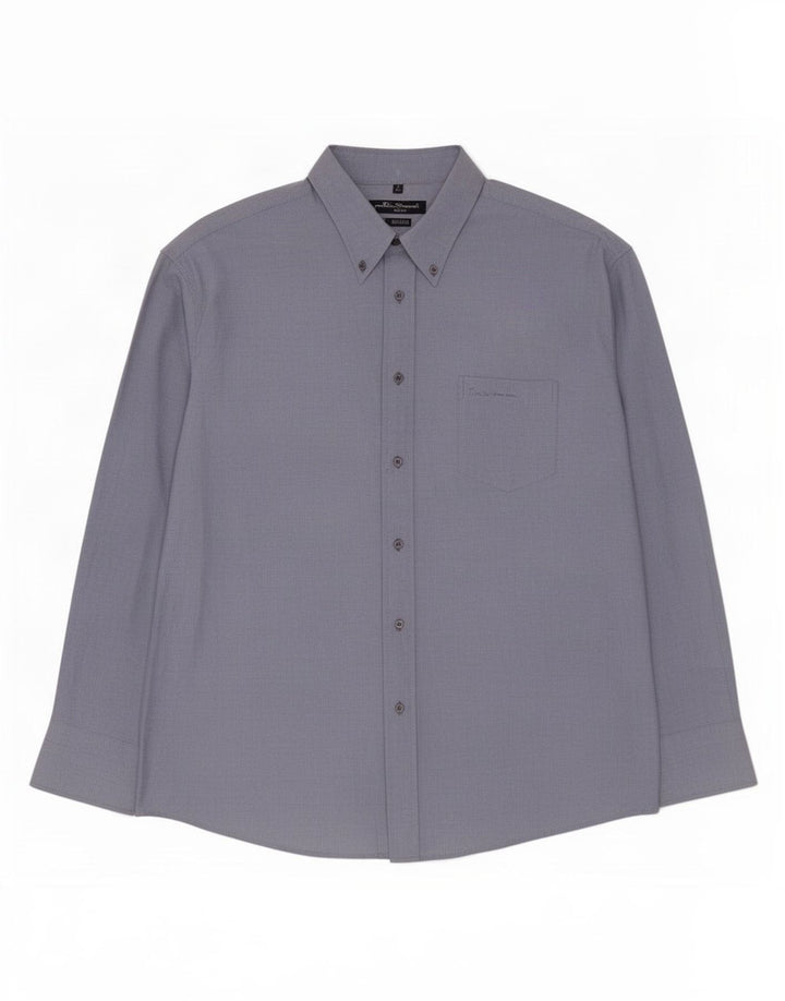 Camisa Oxford masculina Ben Sherman 2XL algodão azul