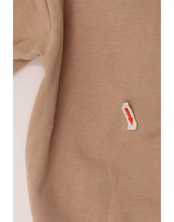 Vestido feminino Zara manga 1/2, Reino Unido 8 pequeno bege