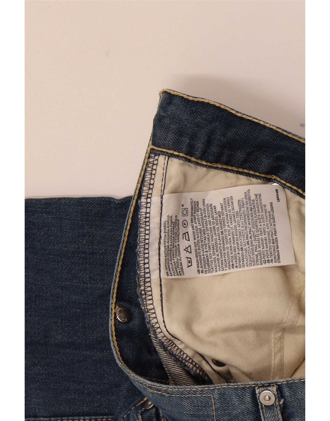 Levi's Masculino Banana Bootcut Jeans W30 L29 Azul Algodão