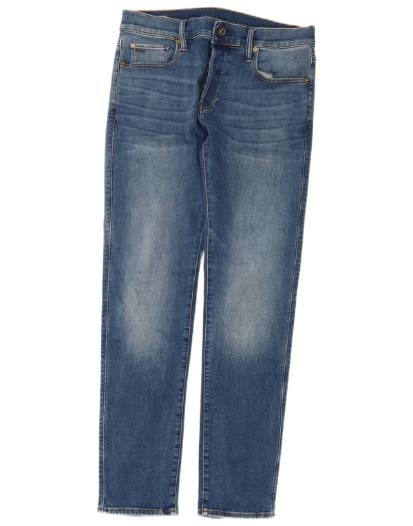G-Star Masculino 3301 Jeans Slim W32 L32 Azul