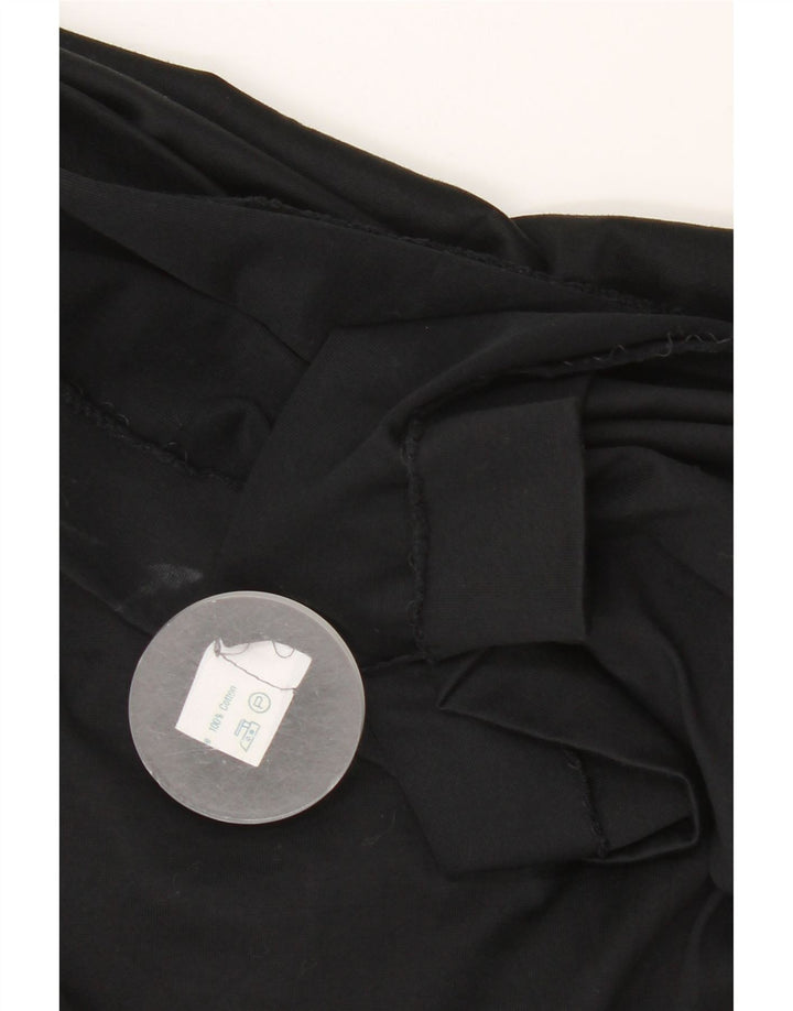 Vestido bainha feminino Luisa Spagnoli IT 44 algodão preto médio