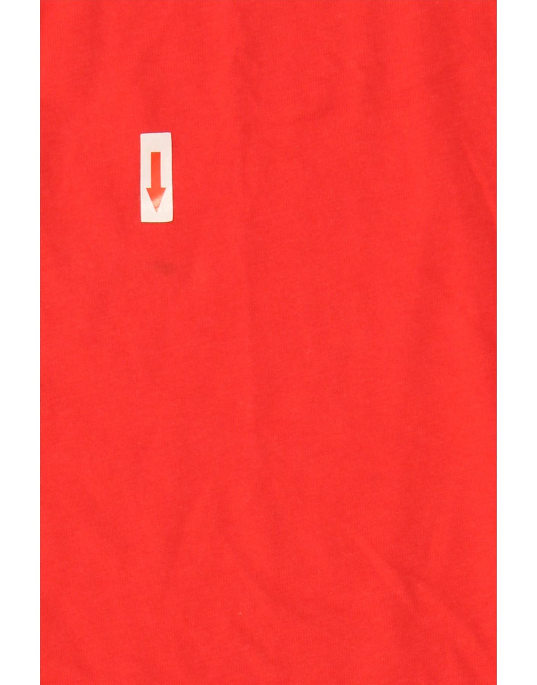 Adidas Mens Vest Top UK 36/38 Pequeno Algodão Vermelho