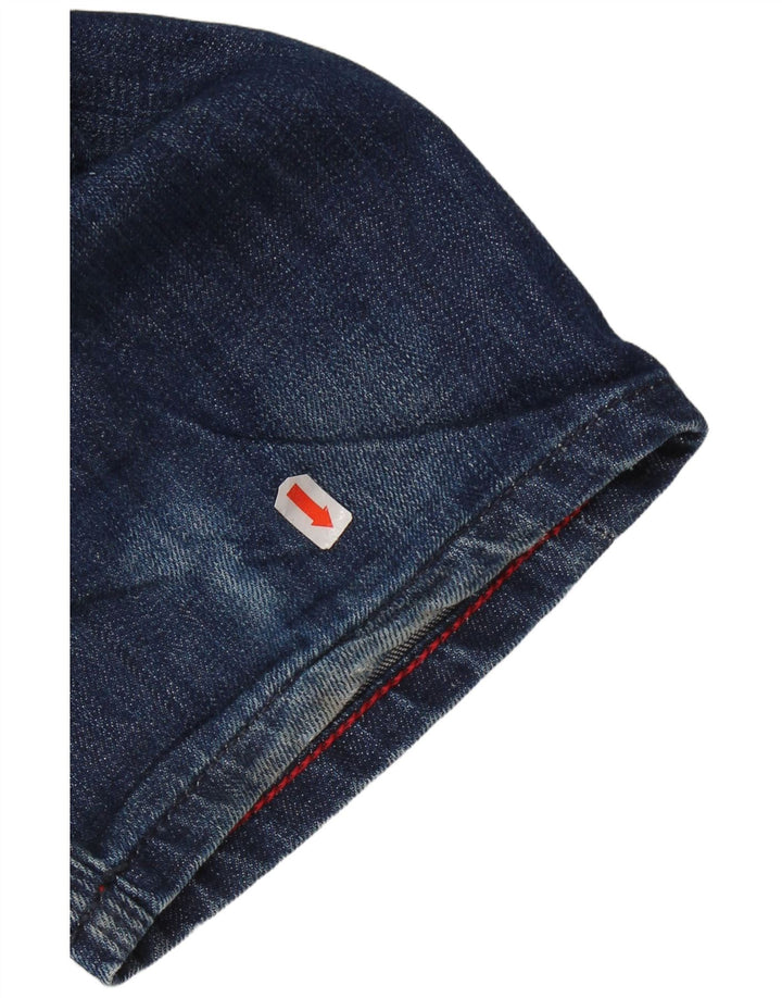 Replay Mens Straight Jeans W36 L32 Azul Algodão