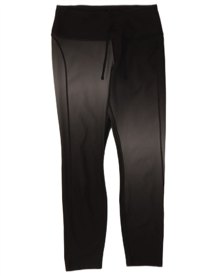 Leggings Nike Dri Fit Crop Femininas UK 12 Médio Preto Poliéster
