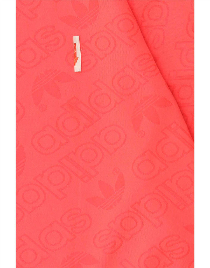 Adidas Mens Graphic T-Shirt Top Pequeno Poliéster Rosa