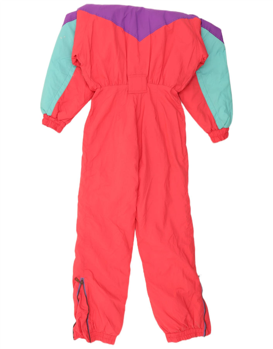 Macacão de esqui feminino vintage IT 42 Medium Multicolor Colorblock