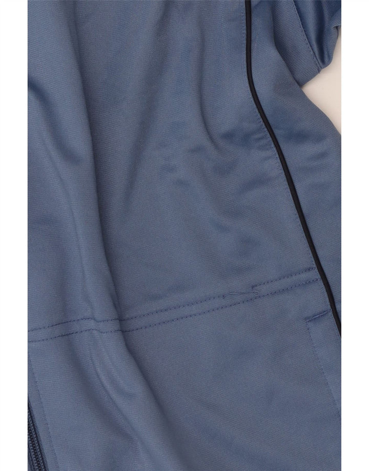 LOTTO Mens Treino Top Jaqueta Grande Azul Colorblock Poliéster