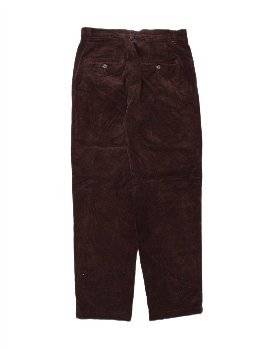 LEE Womens Straight Corduroy Trousers US 6 Medium W30 L29 Brown Cotton Vintage Lee and Second-Hand Lee from Messina Hembry 